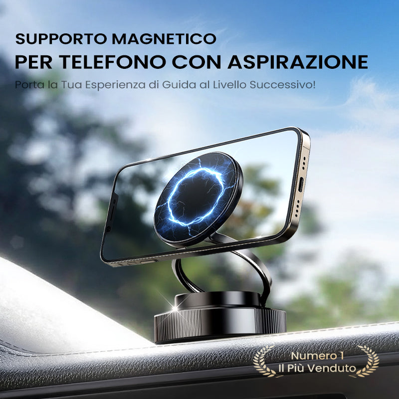 Set Di 6 Anelli Adattatore Magnetici Universali Per Attacco Wireless Al Telefono