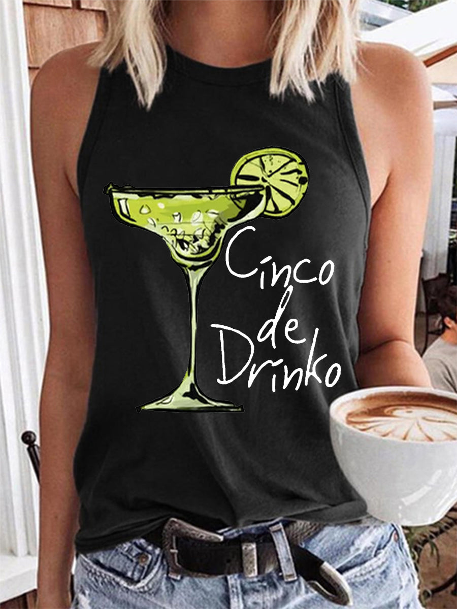 Chaleco Casual Cinco De Mayo para mujer