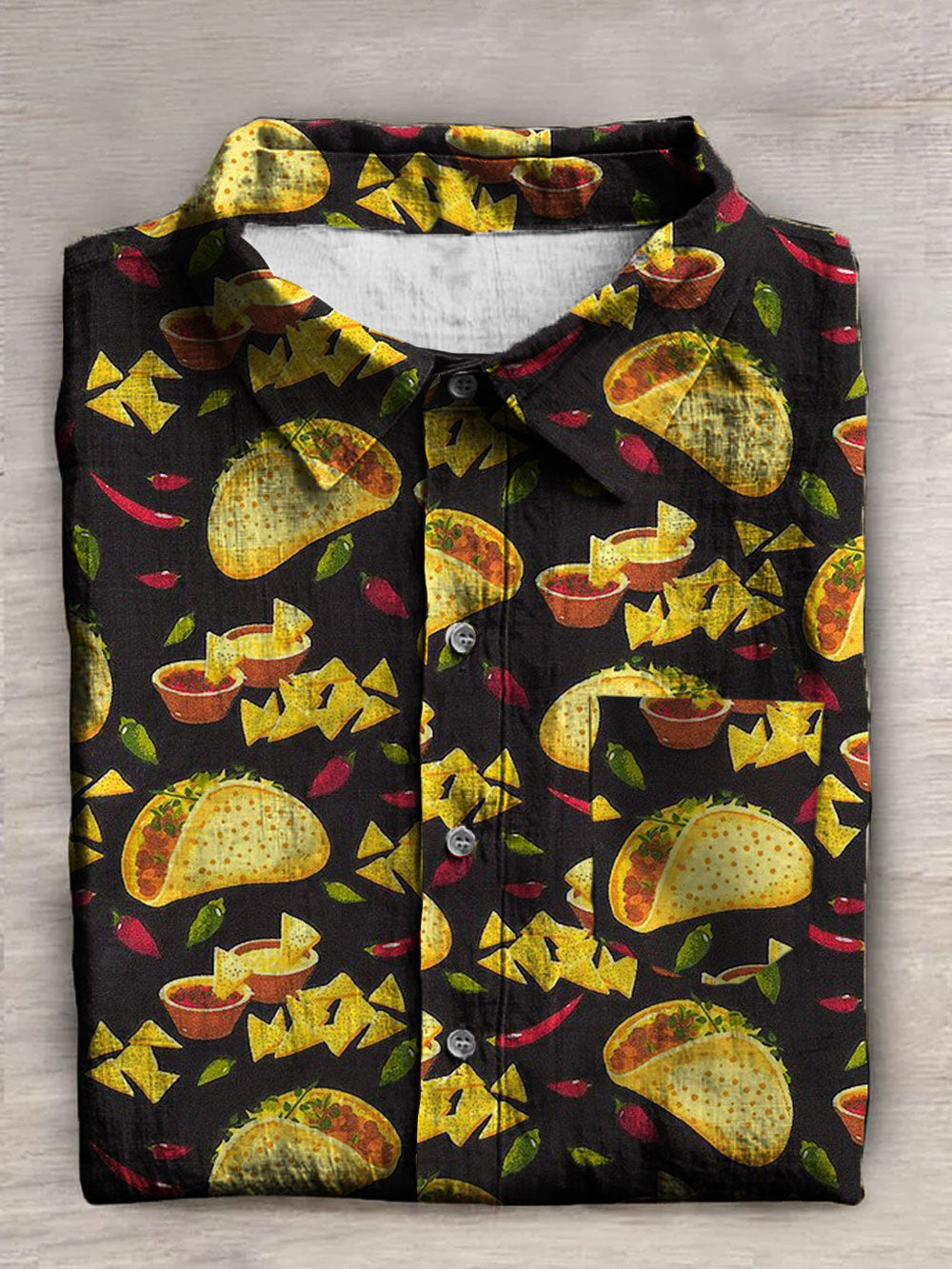Camisa estampada mexicana Festival Viva Cinco De Mayo para hombre