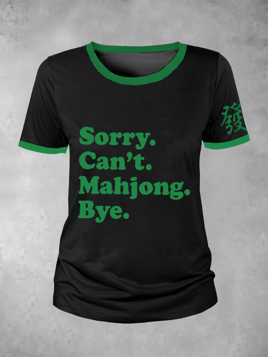 Camiseta Mahjong Lovers para mujer