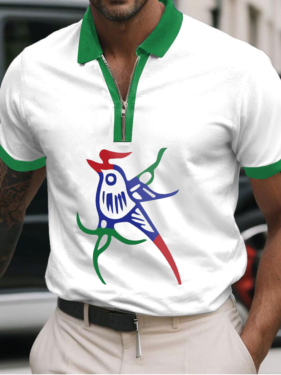 Polo del mahjong de los hombres