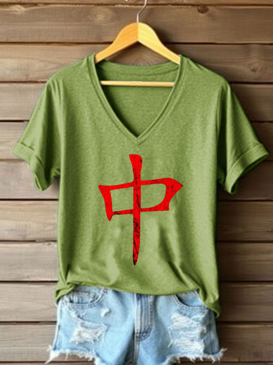 Camiseta de mujer Funny Mah Jongg Print