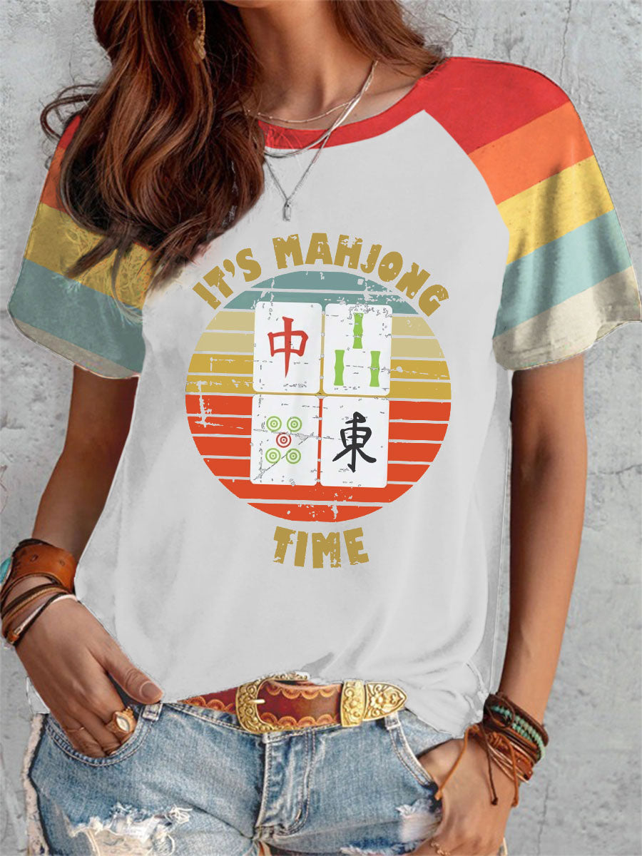 Camiseta Mahjong Lovers para mujer