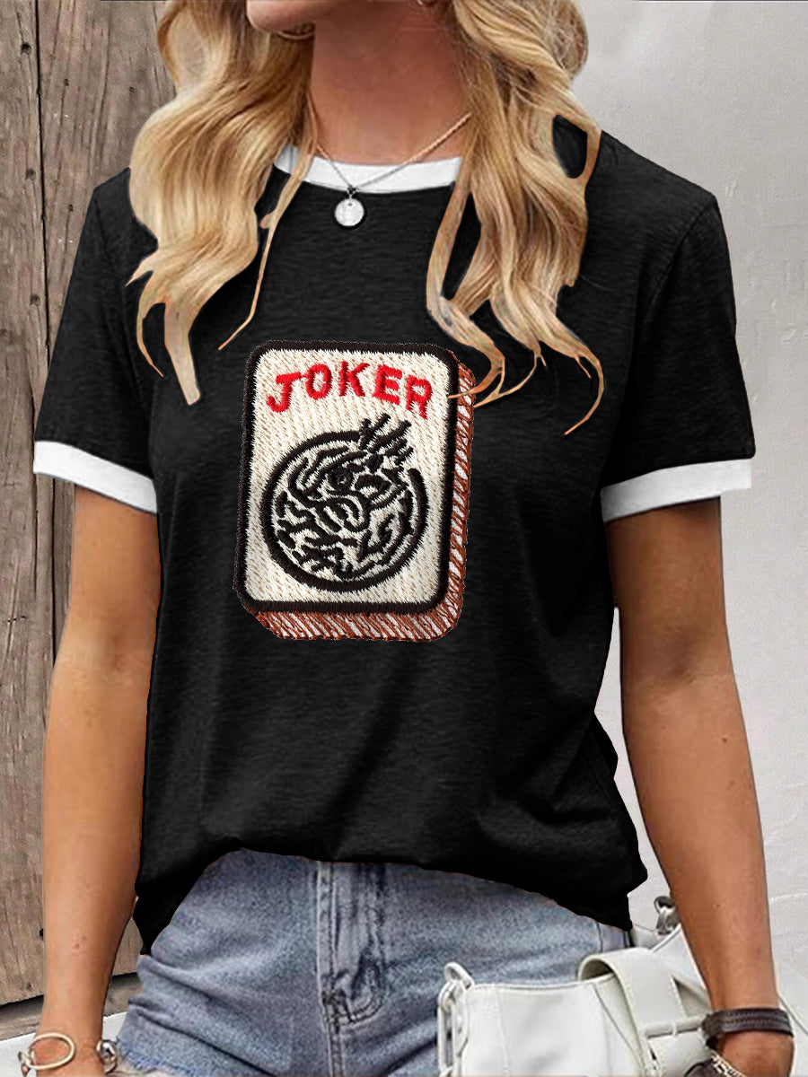 Camiseta Mahjong para mujer