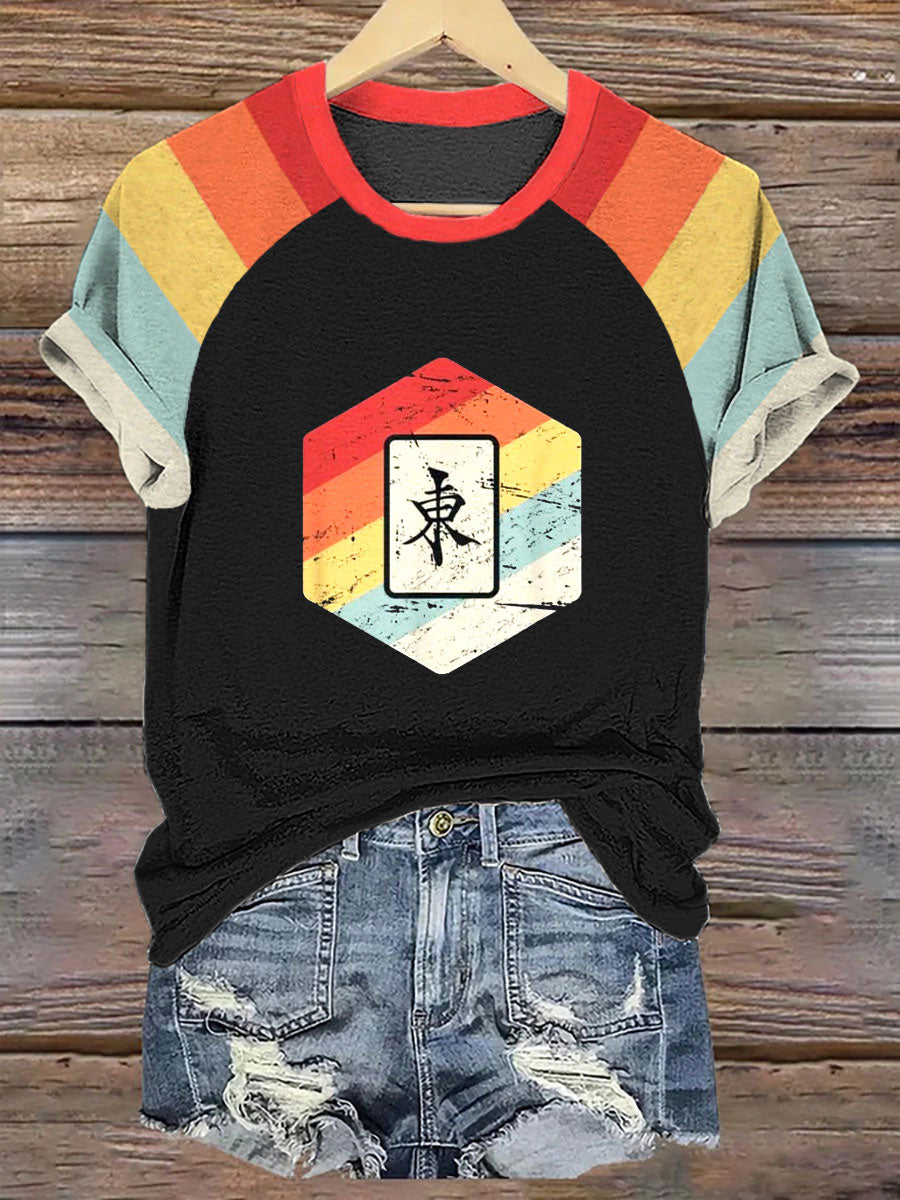 Camiseta Mahjong Lovers para mujer