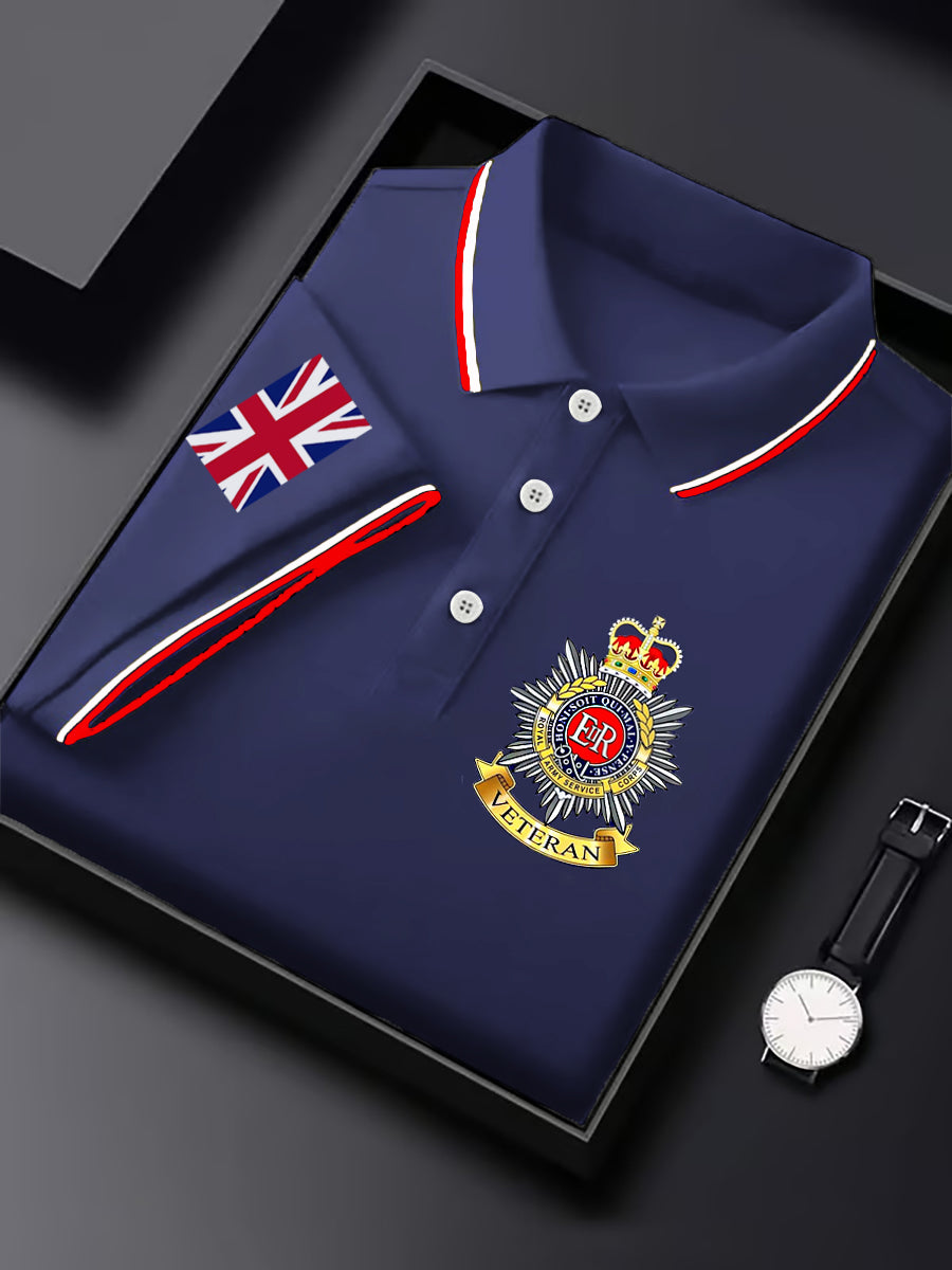 Men's British Business Badge Top