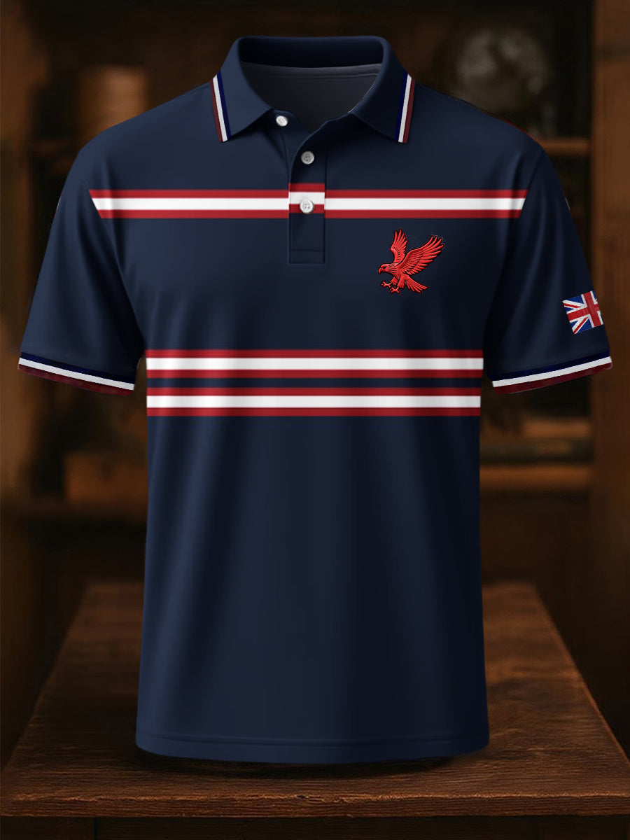 Men's Business Style Badge Top