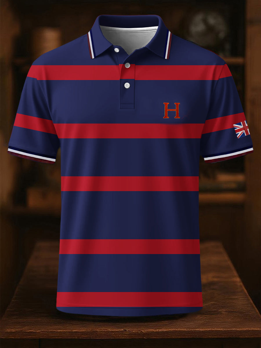 Men's Business Style Badge Top