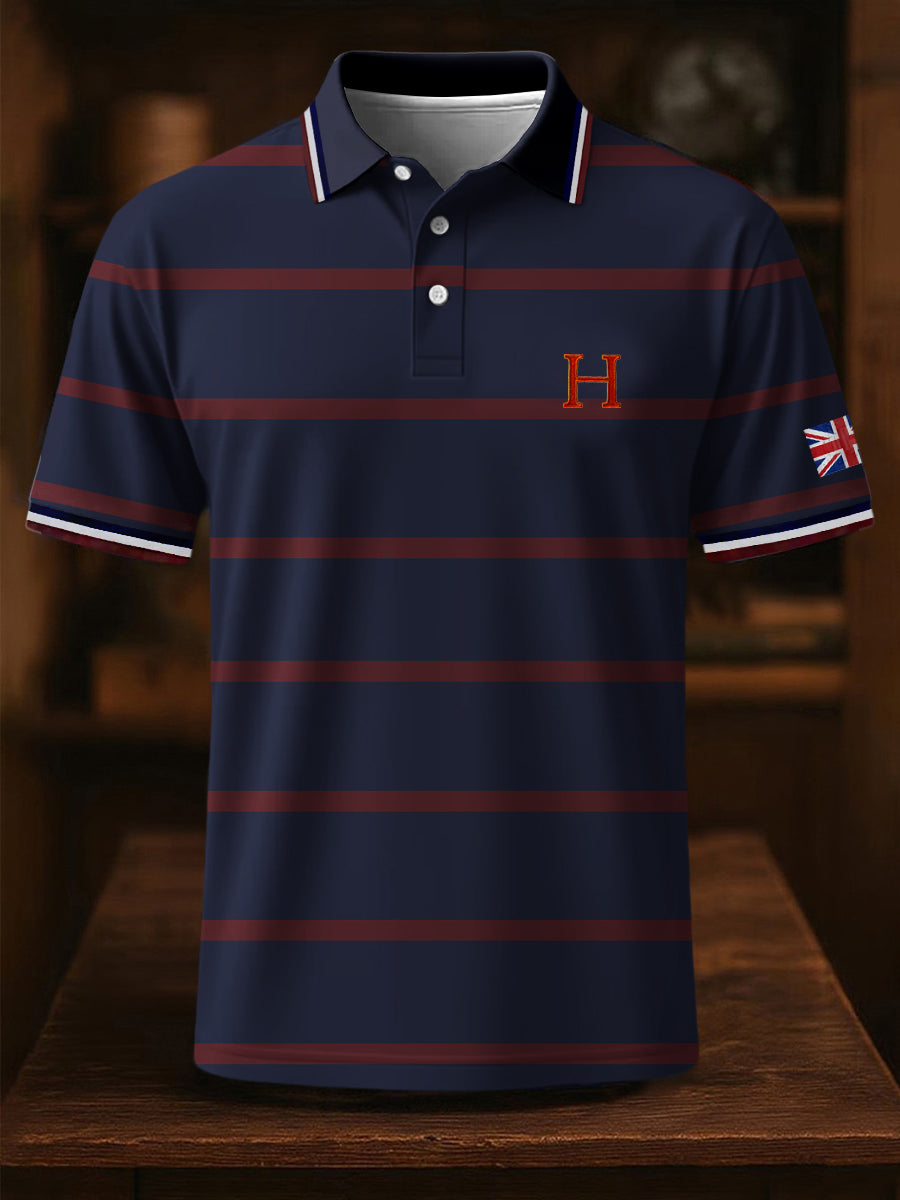 Men's Business Style Badge Top