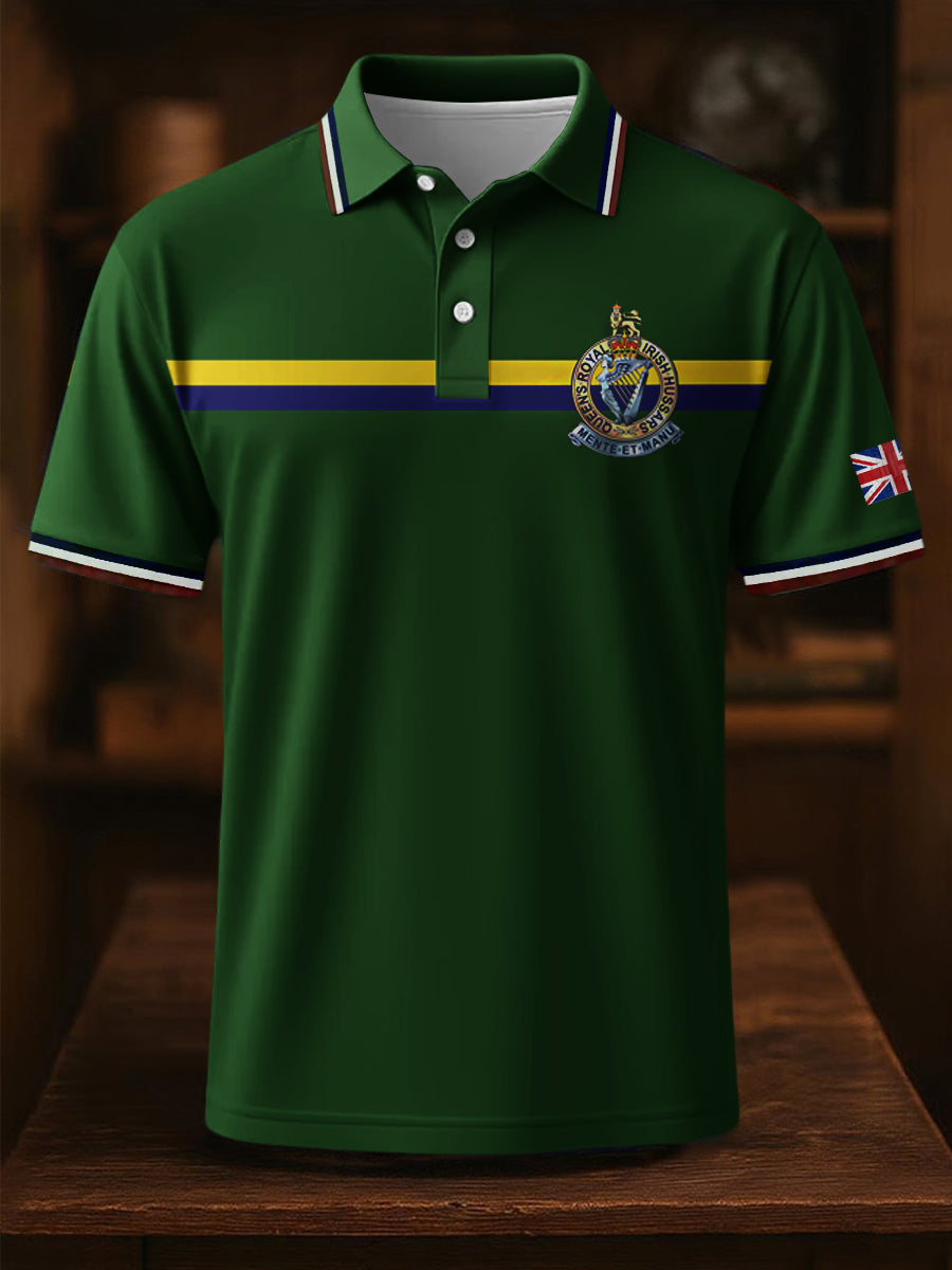 Men's Queen's Royal Irish Hussars Short Sleeve Shirt