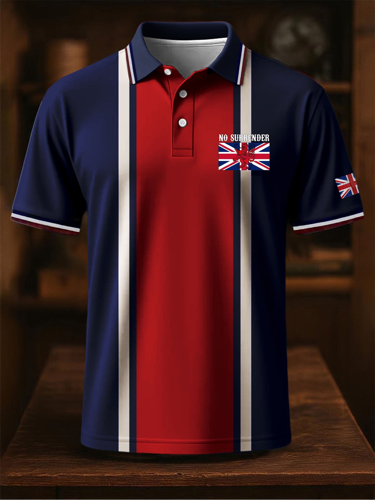 British business men's short sleeve shirt