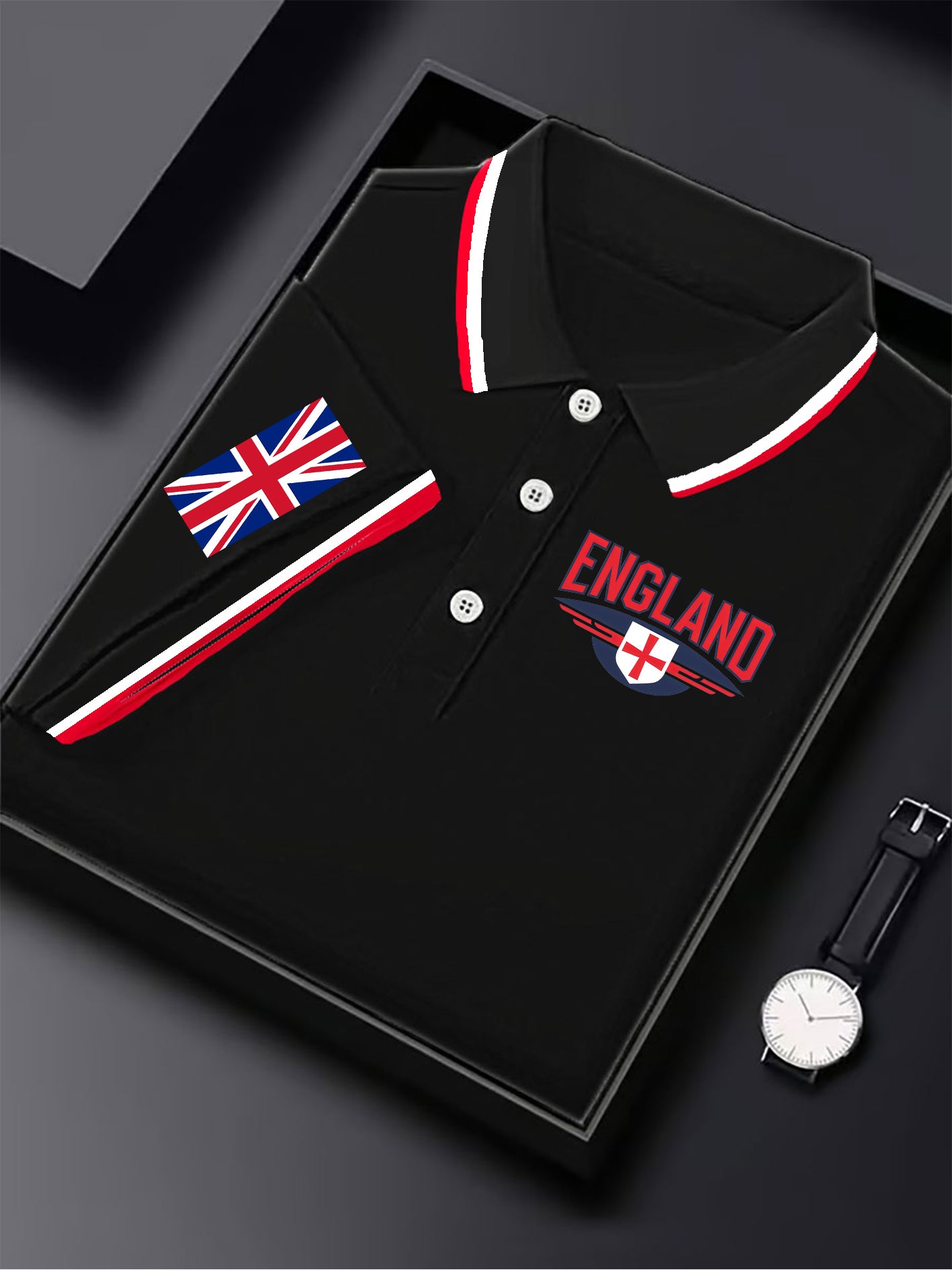 British business men's short sleeve shirt