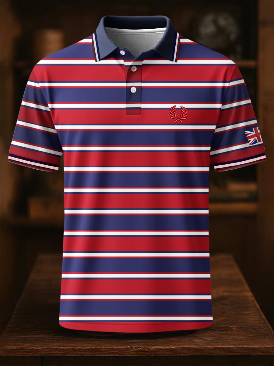 Men's Business Style Badge Top