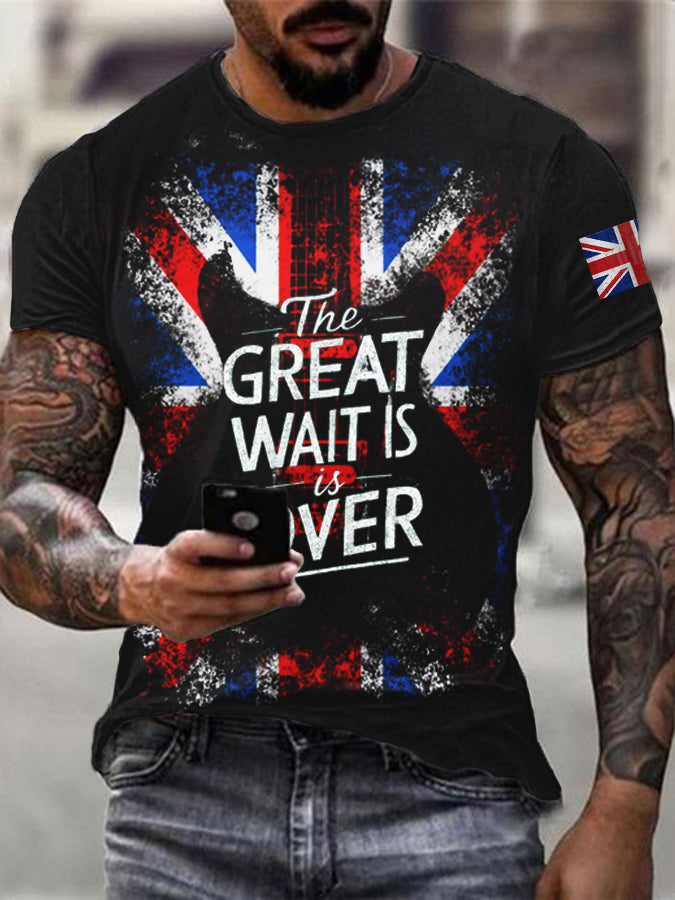 Men's Live '25 Tour The great wait is over Retro rock casual top