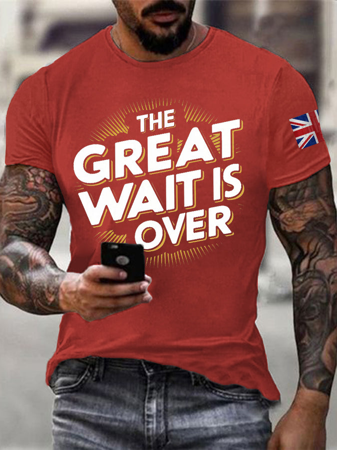 Men's Live '25 Tour The great wait is over Retro rock casual top