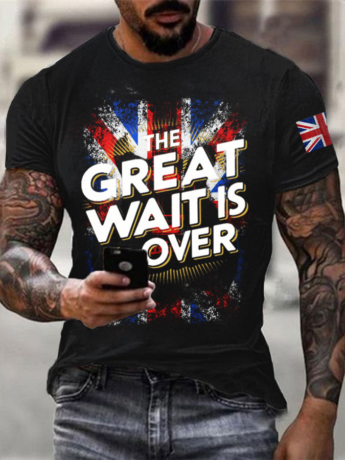 Men's Live '25 Tour The great wait is over Retro rock casual top