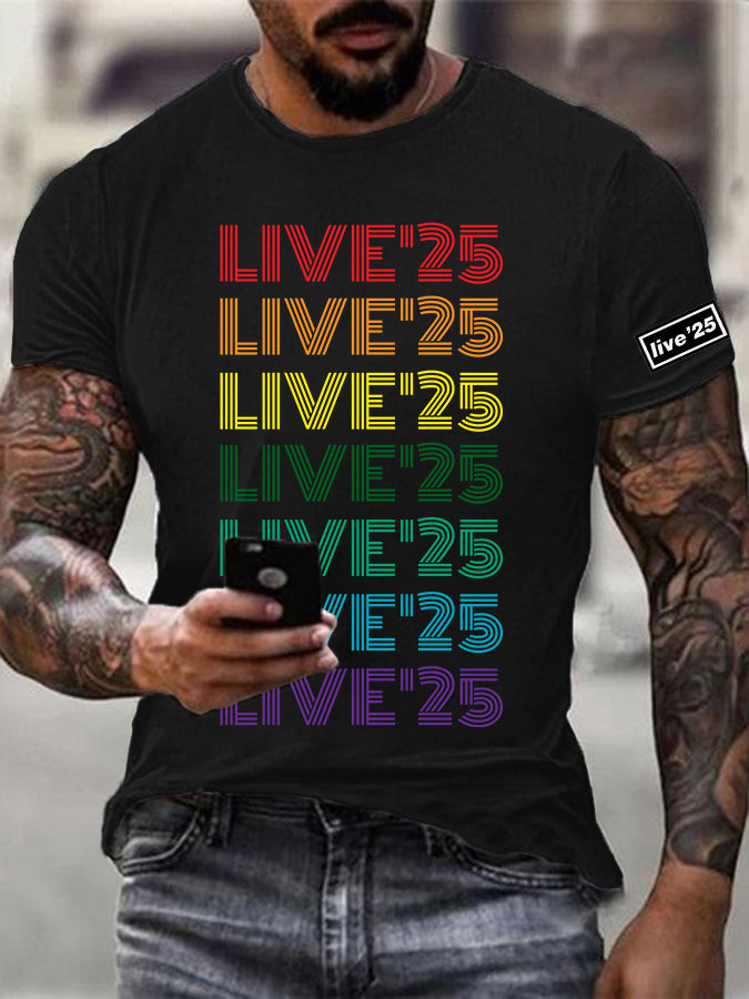 Men's Live '25 Tour T-shirt
