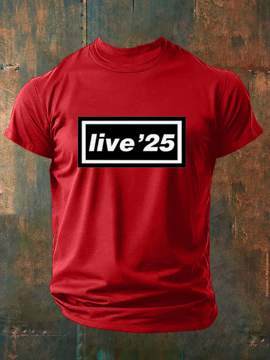 Men's Live '25 Tour T-shirt
