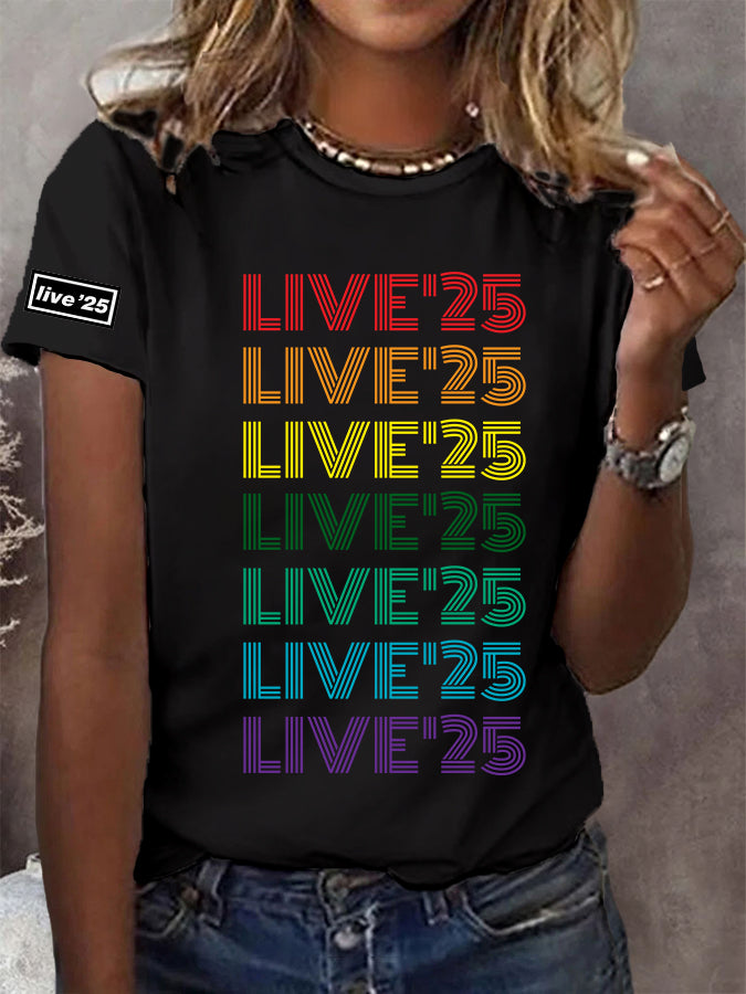 Women's Live '25 Tour T-shirt
