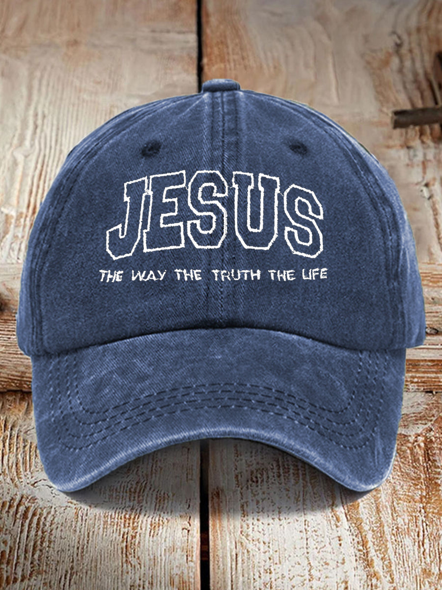 Unisex Jesus The Way The Truth The Life Hat