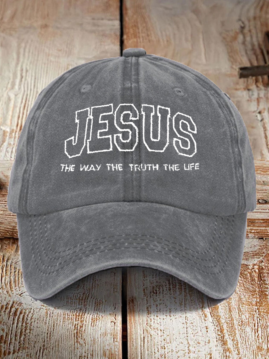 Unisex Jesus The Way The Truth The Life Hat