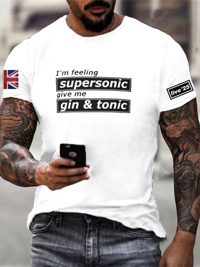 Men's Live '25 Tour Cotton Short-Sleeved T-shirt