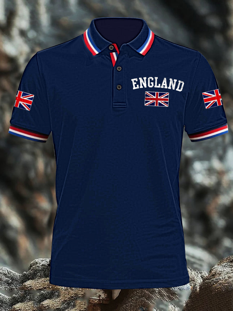 Men's England Short Sleeve Shirt
