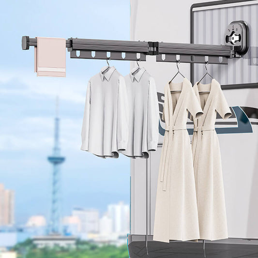 🎁Offerta speciale 50% di sconto❄️Stendibiancheria pieghevole da parete DryNyst🏡