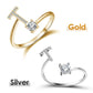💍 Sconto del 50%! ❤️ Anello con iniziale "Amore" – Personalizzabile, regolabile e perfetto come regalo significativo per te o per la persona amata ✨