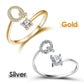 💍 Sconto del 50%! ❤️ Anello con iniziale "Amore" – Personalizzabile, regolabile e perfetto come regalo significativo per te o per la persona amata ✨