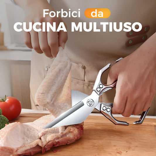 Prezzi imbattibili🥰🤩Forbici da Cucina Multifunzione Ultra Resistenti