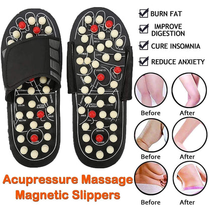 🔥Nuovi arrivi, sconto del 50%!🔥 Pantofole per agopressione e magnetoterapia