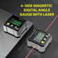 Base livellatrice laser con braccio oscillante girevole