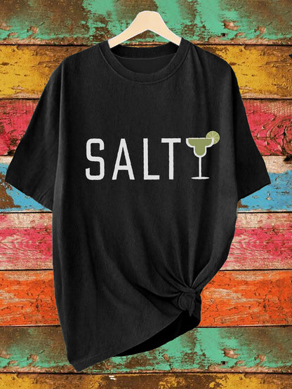 Camiseta de mujer mexicana Fiesta Cinco de Mayo con estampado Margarita
