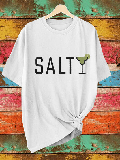 Camiseta de mujer mexicana Fiesta Cinco de Mayo con estampado Margarita