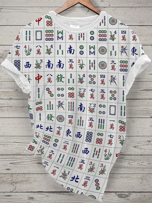 Camiseta mujer mahjong