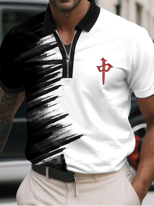Polo casual Mahjong de los hombres