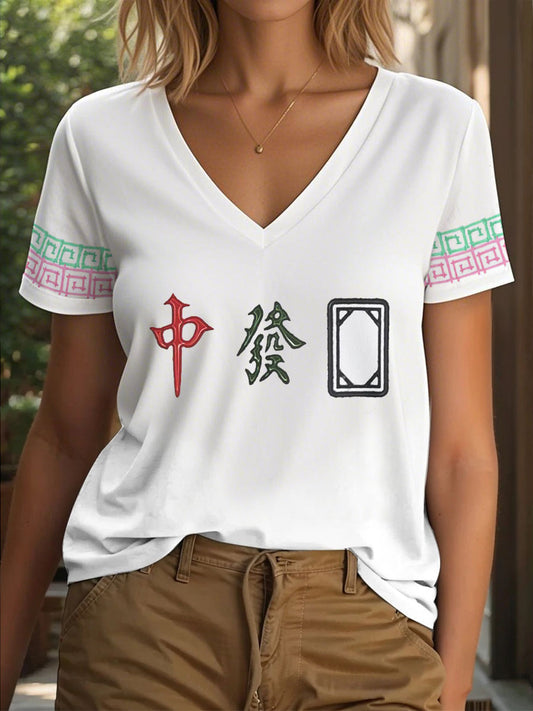 Camiseta Mujer Fun Mahjong