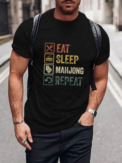 Camiseta Mahjong Lovers para hombre
