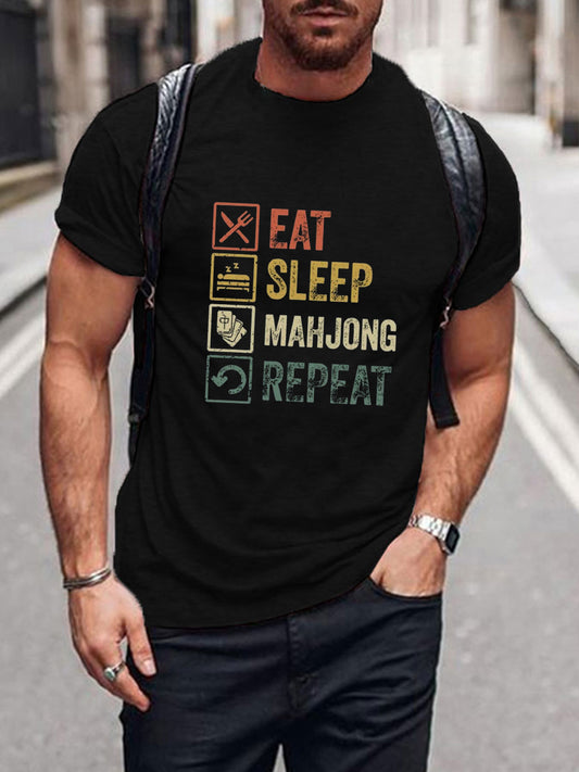 Camiseta Mahjong Lovers para hombre
