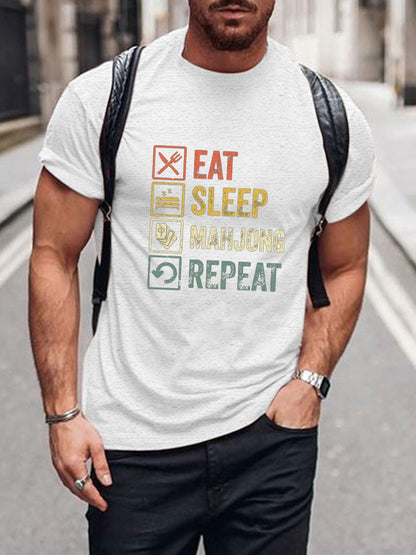 Camiseta Mahjong Lovers para hombre