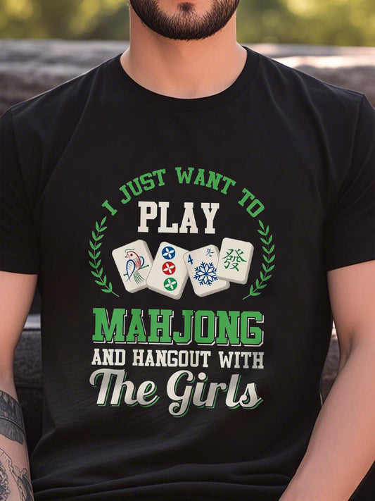 Camiseta Mahjong Lovers para hombre