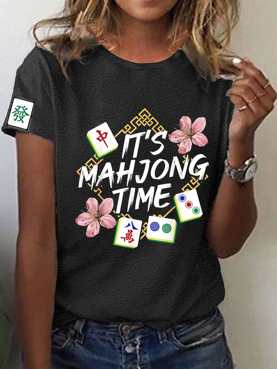 Camiseta Mahjong Lovers para mujer