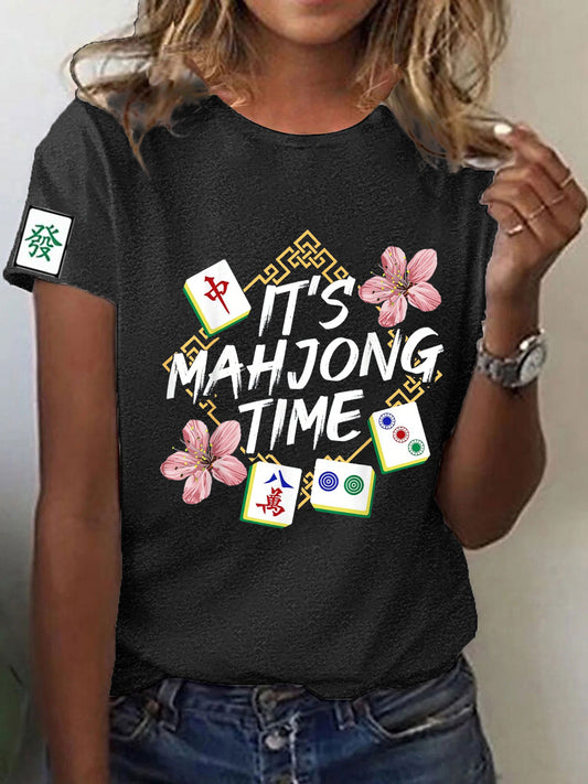 Camiseta Mahjong Lovers para mujer