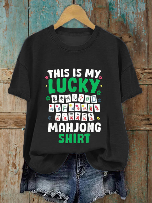 Camiseta Mahjong Lovers para mujer