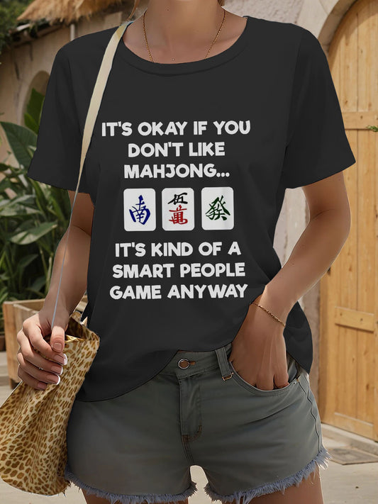 Camiseta Mahjong Lovers para mujer