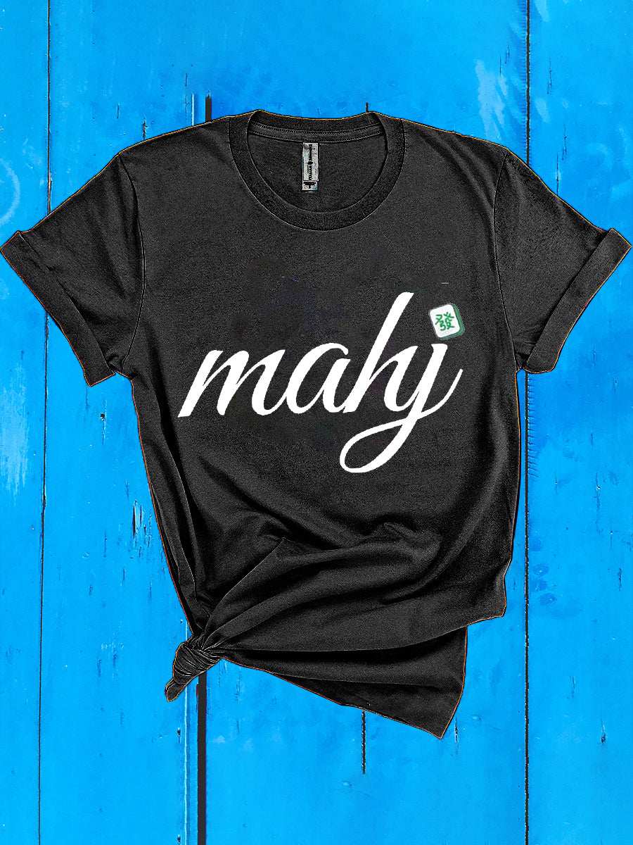 Camiseta Mahjong para mujer