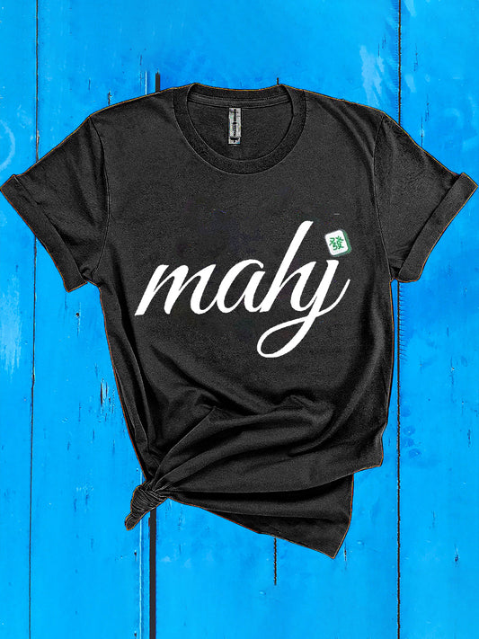 Camiseta Mahjong para mujer
