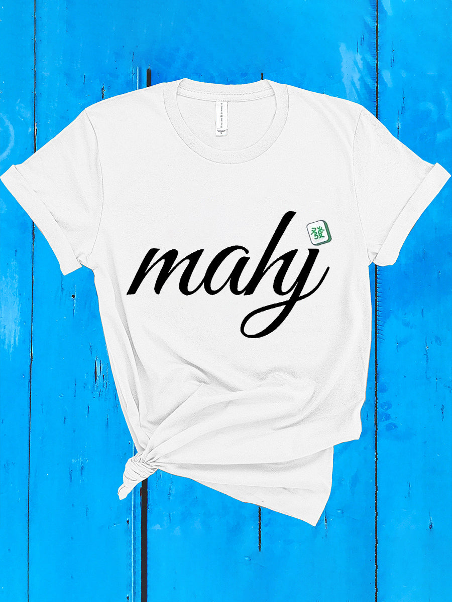 Camiseta Mahjong para mujer