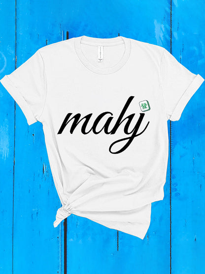 Camiseta Mahjong para mujer